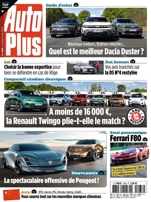 Cover image for Auto Plus France